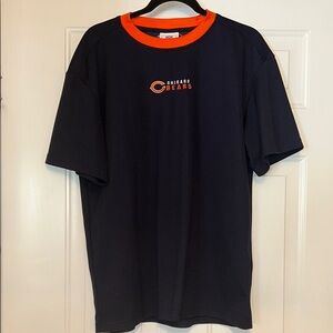 NFL Chicago Bears Men's Y2K LG Performance Jersey Shirt, Navy/Orange Vintage